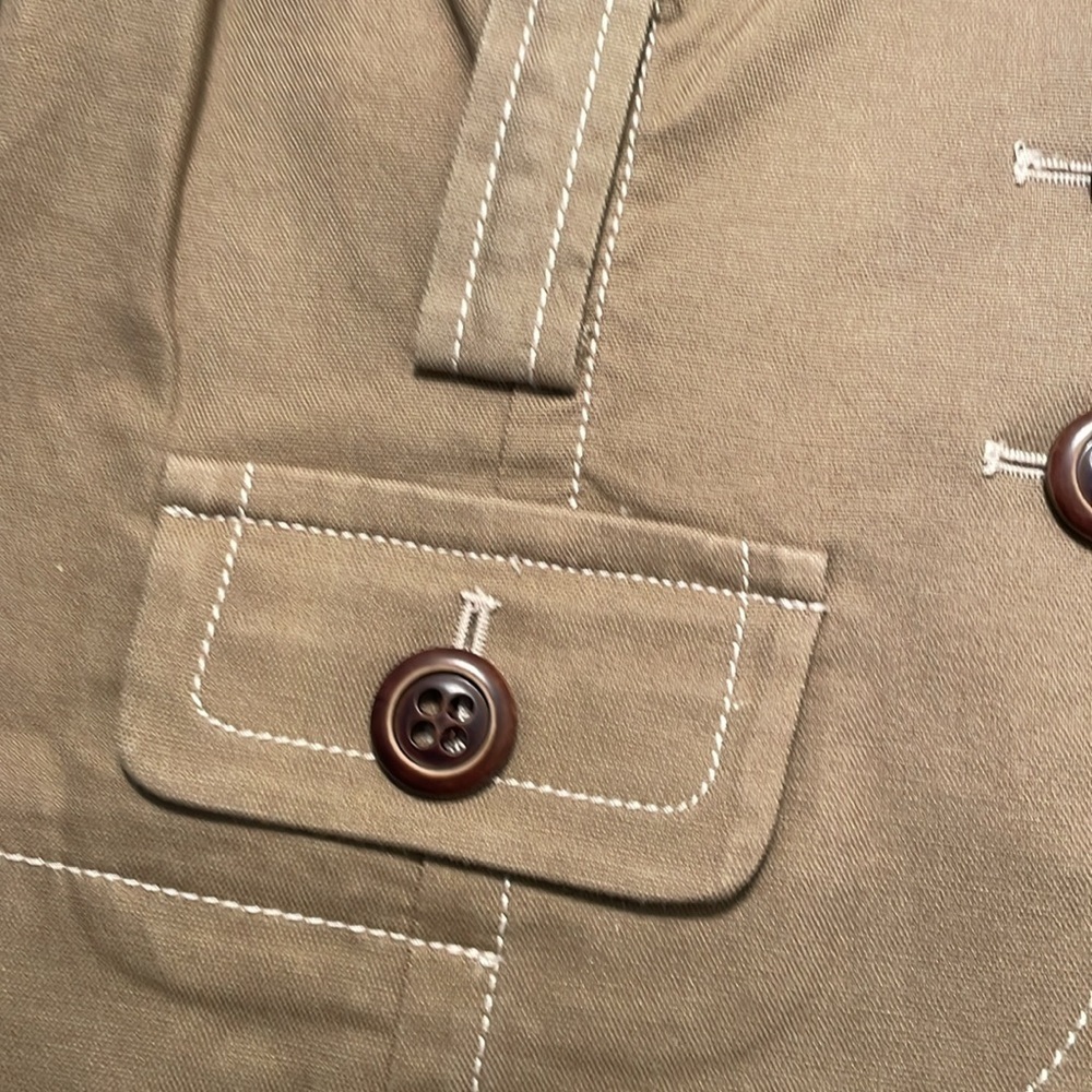 BEBE JACKET CAMEL SIZE 8 - Picture 2 of 10